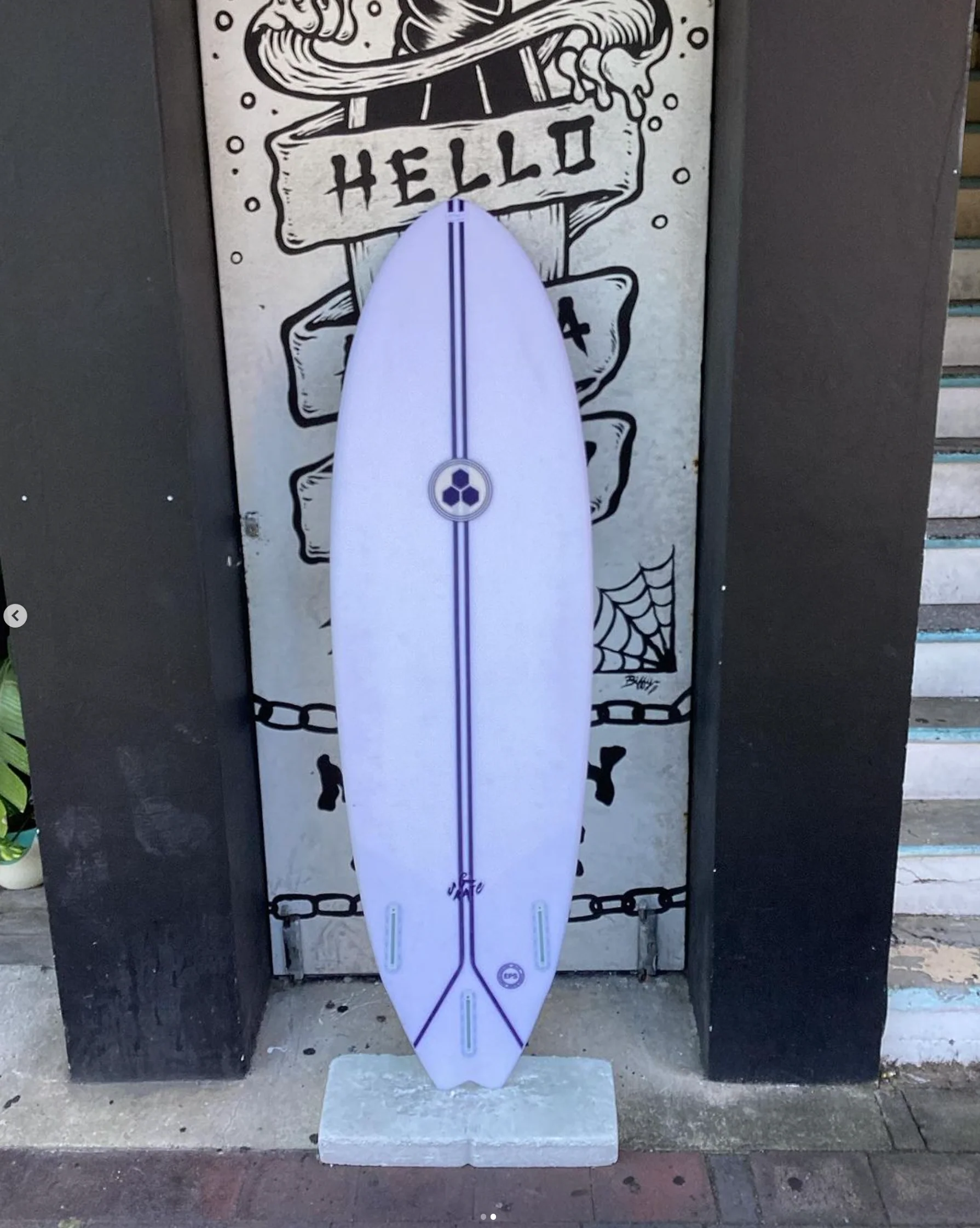 USED - 6'0 G-SKATE SPIKE-TEK (38L) - Image 2