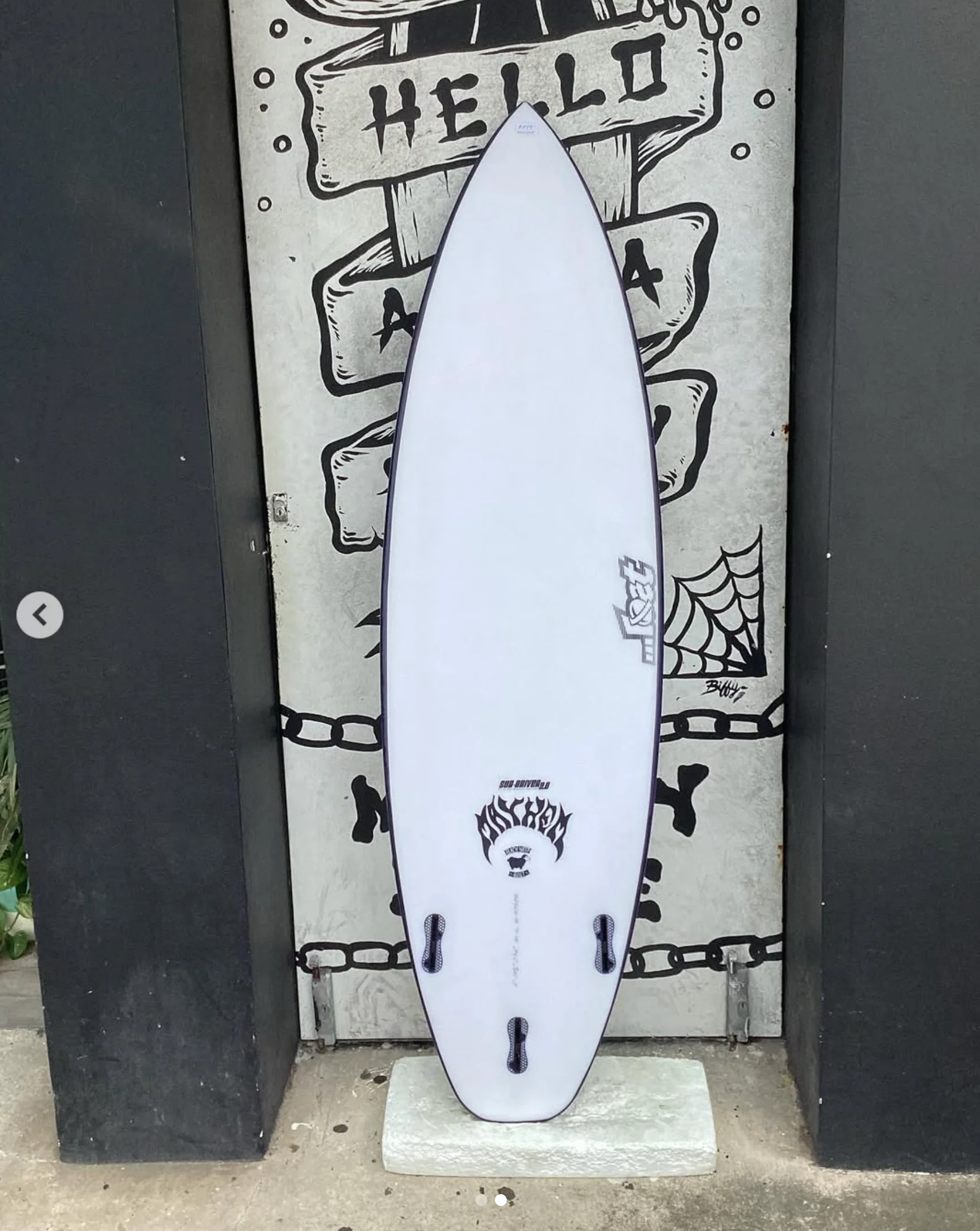 USED - 6'0 SUB-DRIVER 2.0 BLACKSHEEP (30.1L) - Image 2