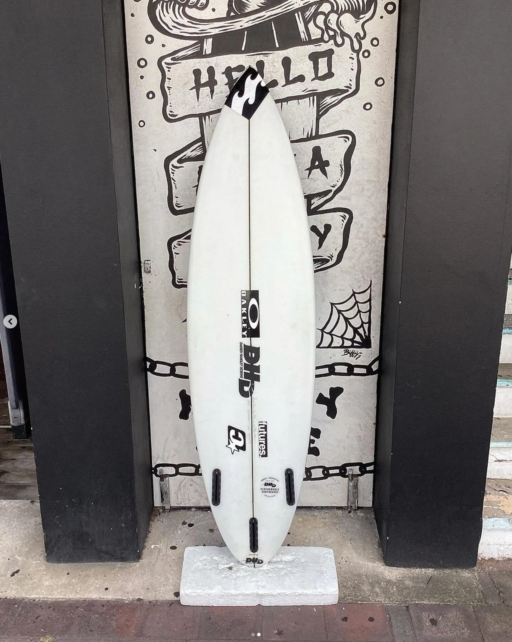 USED - 6'4 DUCKS NUTS (29L) EX ETHAN EWING - Image 2