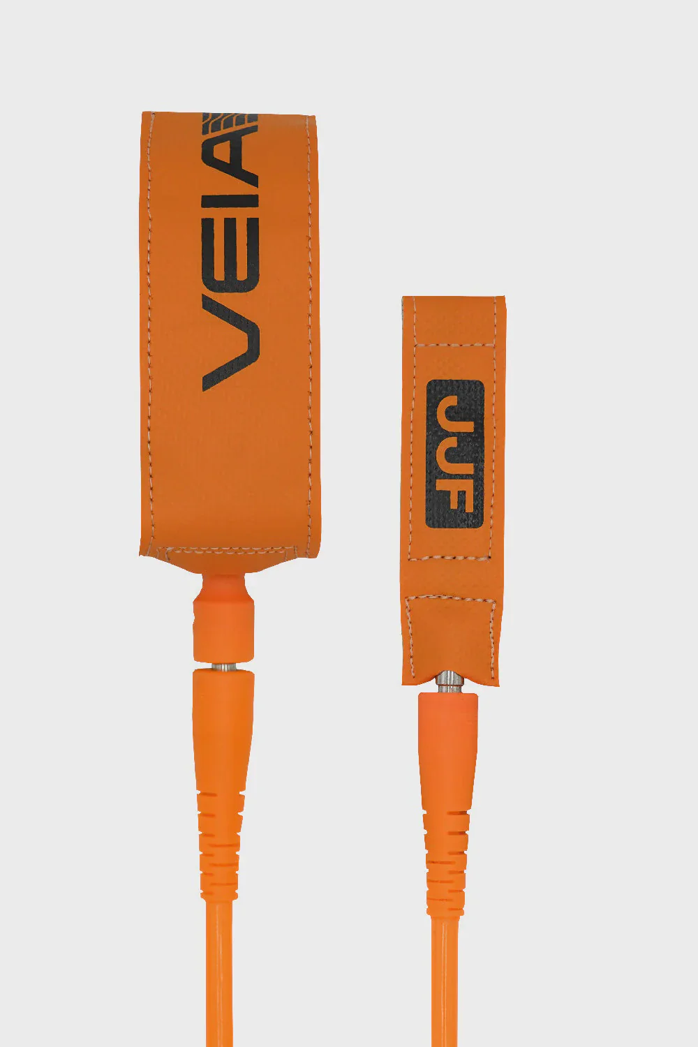 Veia JJF 6' Comp 6mm Leash - Hi Vis Orange