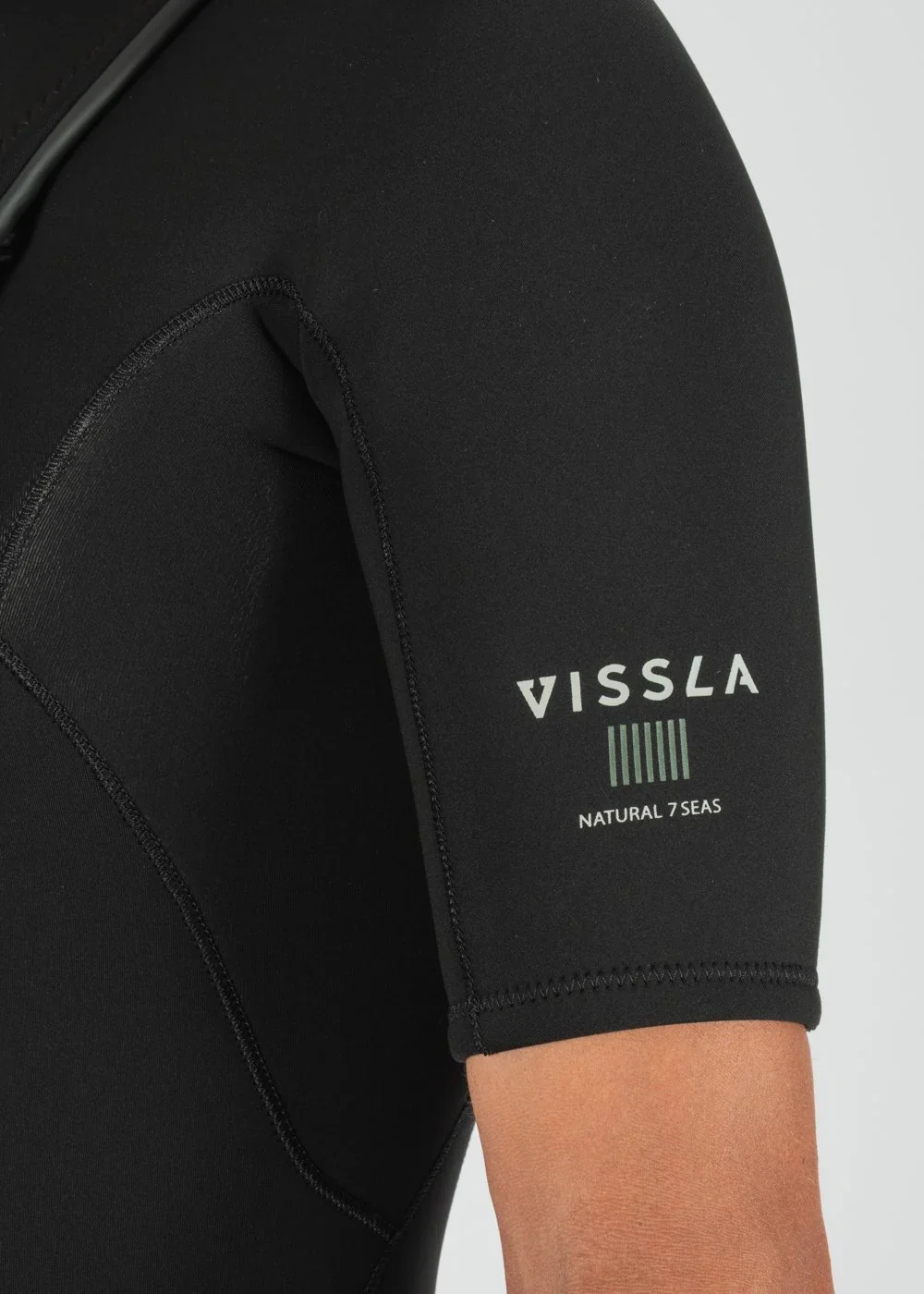 Vissla Natural Seas 2mm Short Sleeve Full Suit - Black - Image 5