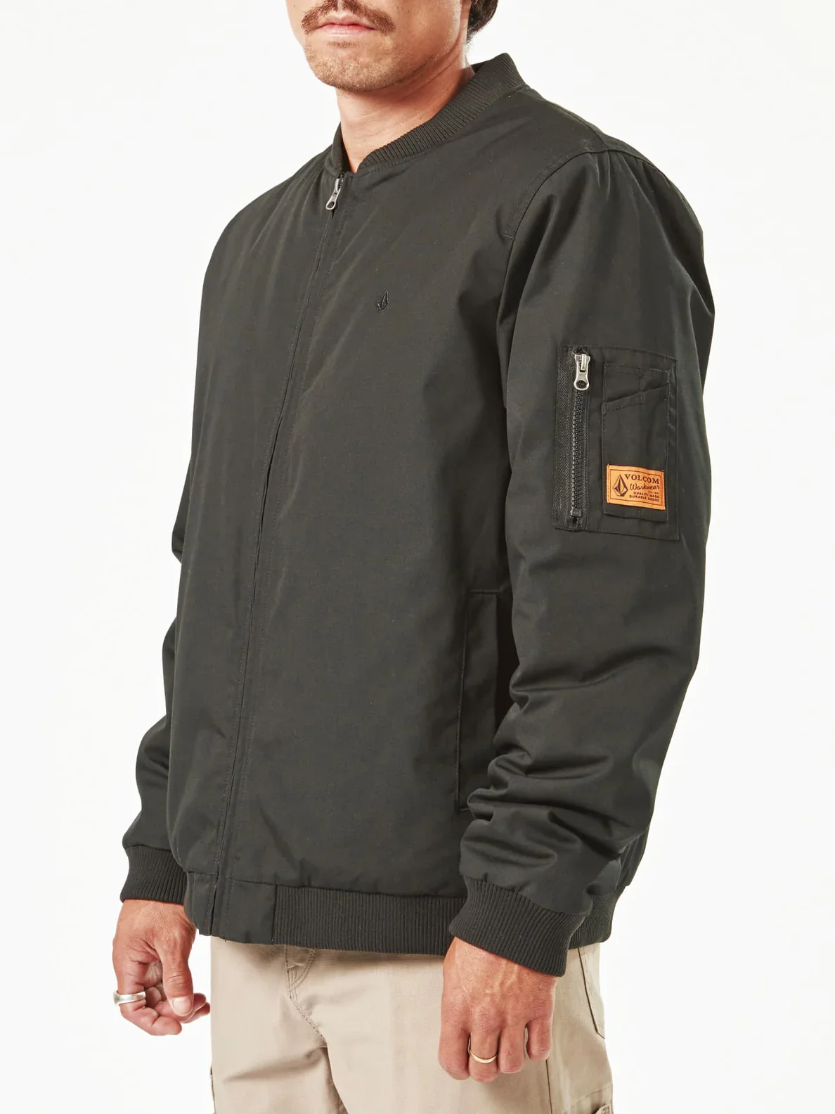 VOLCOM WORKWEAR JACKET - BLACK - Image 2