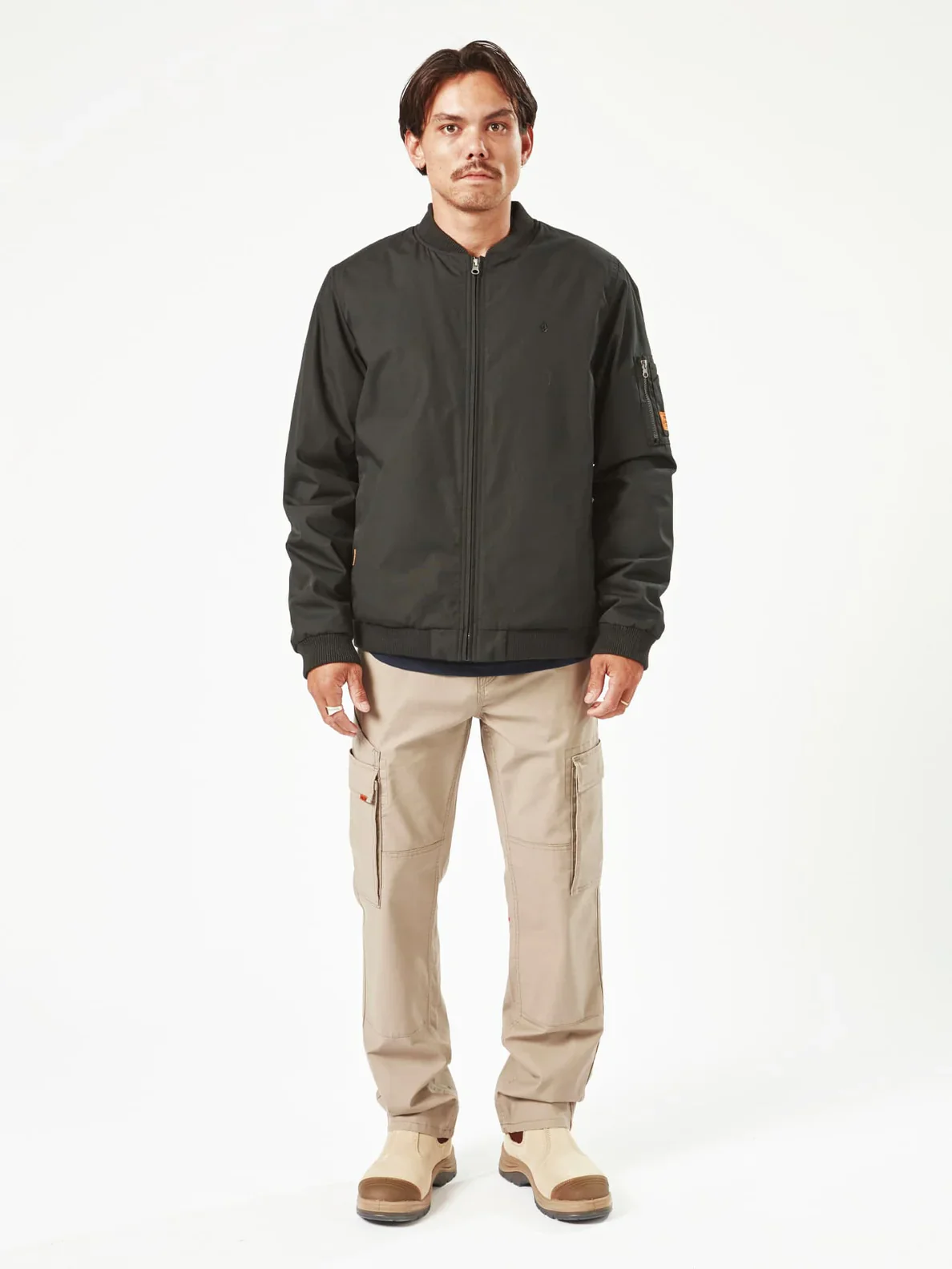VOLCOM WORKWEAR JACKET - BLACK - Image 3