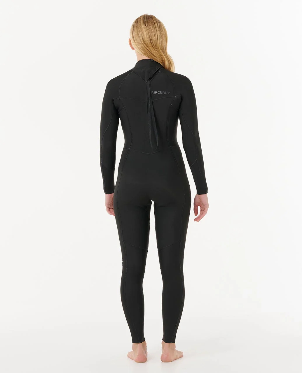 Rip Curl Womens Dawn Patrol 3/2mm Back Zip Wetsuit - Black - Image 2