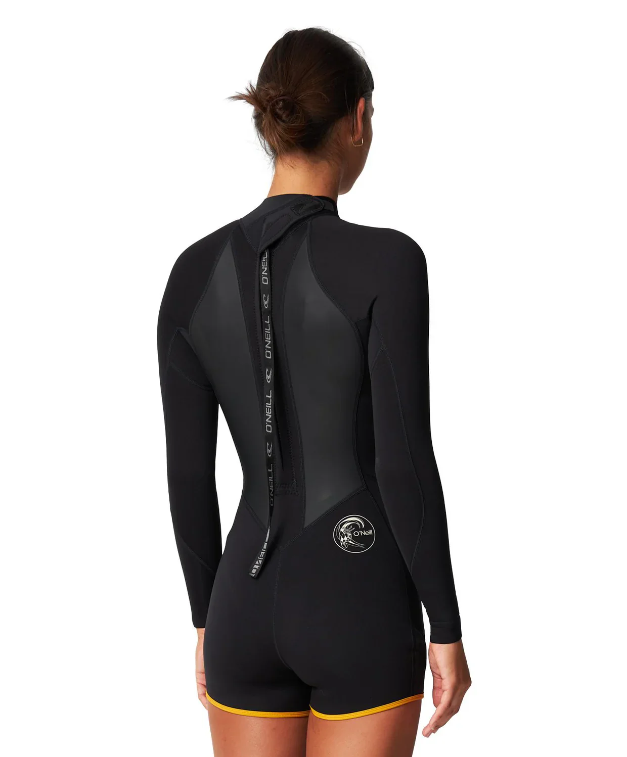 Women's O'neill O'Riginals Back Zip 2mm Boy Leg Spring Suit - Black - Image 4