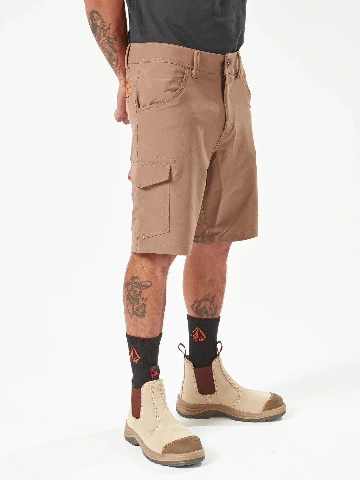 WORKWEAR SLAB HYBRID SHORT 20" - BRINDLE - Image 5